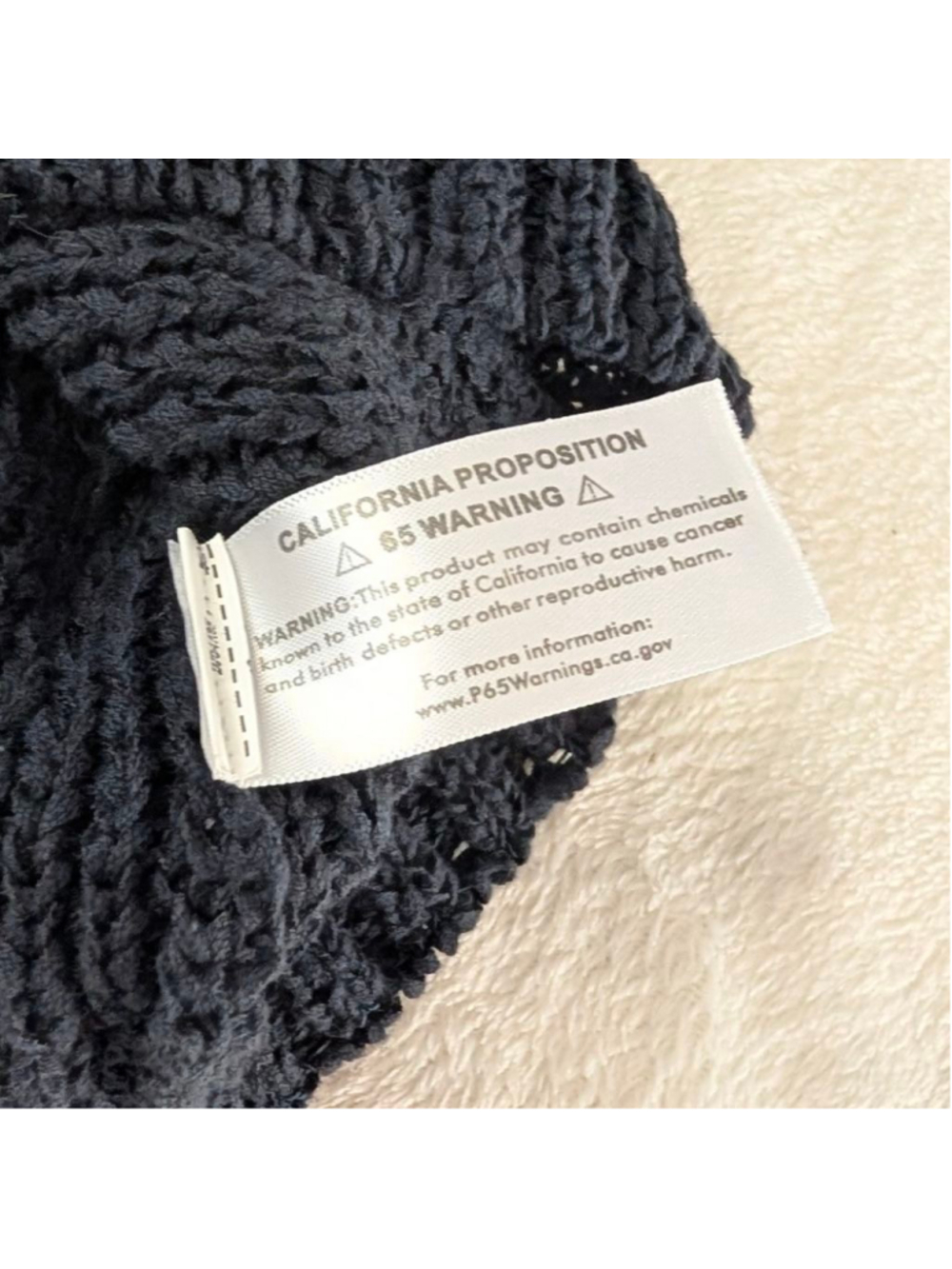 Grey Lab Ribbed Sleeveless Sweater - XS - Picture 5 of 8